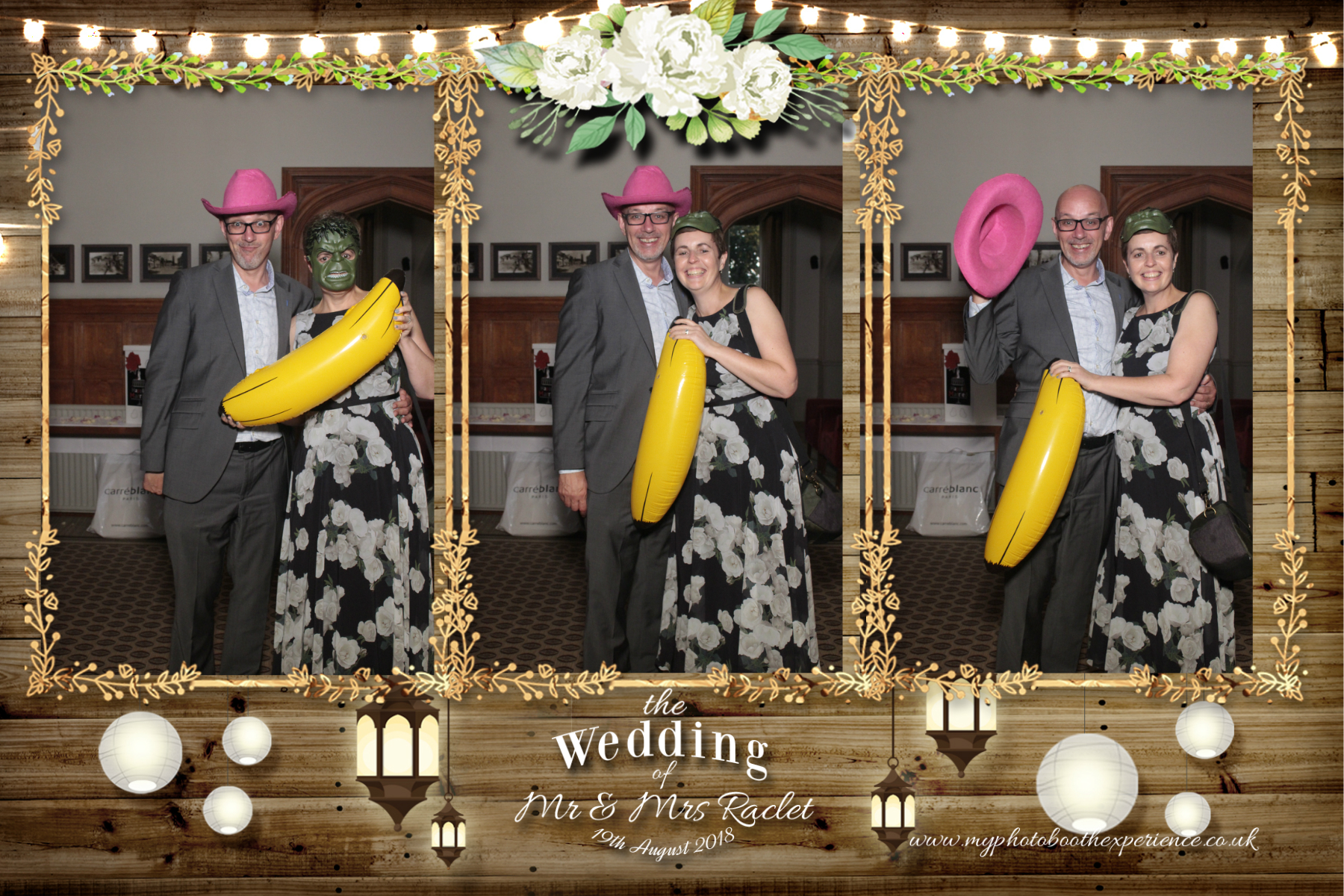 Mr & Mrs Raclet | View more photos from the event at gallery.myphotoboothexperience.co.uk/u/MyPhotoBoothExperienceLtd/Mr-Mrs-Raclet